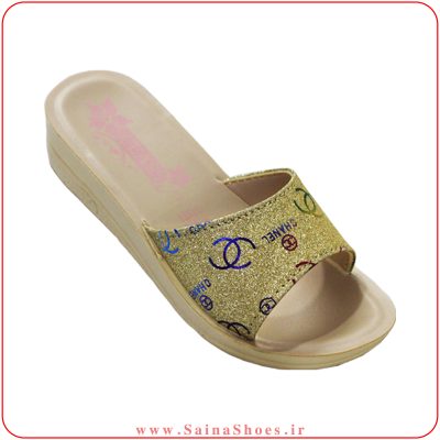 صندل دخترانه نقلی ساینا Saina مدل چنل اکلیلی