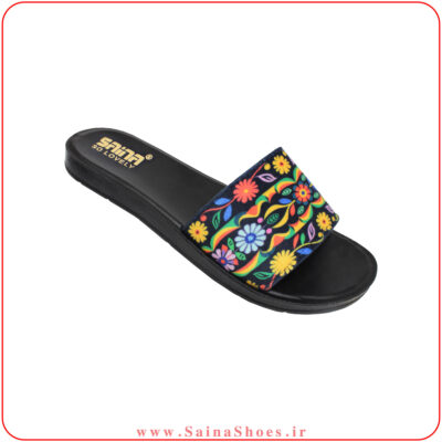 صندل زنانه ساینا Saina مدل گلی