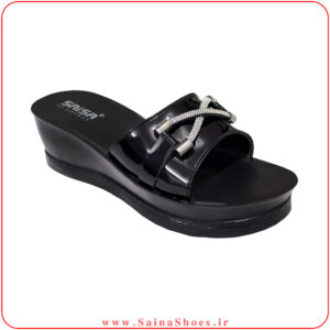 صندل زنانه ساینا Saina مدل نیکی ورنی