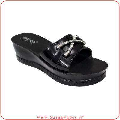 صندل زنانه ساینا Saina مدل نیکی ورنی